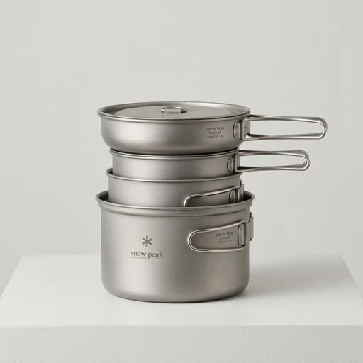 Snow Peak Titanium Trek Combo Cookset view 3